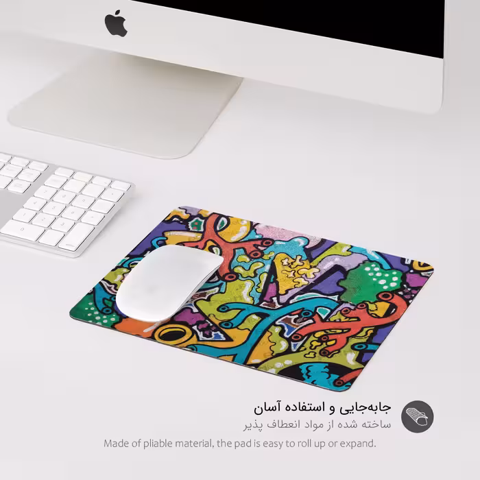 ماوس پد پیکسل میکسل مدل Corazón