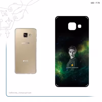برچسب پوششی ماهوت مدل Scarlett Johansson مناسب برای گوشی موبایل سامسونگ Galaxy A3 2016