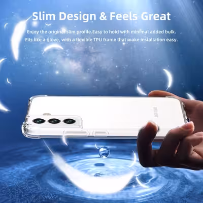 کاور گریفین مدل Transparent Armor مناسب برای گوشی موبایل سامسونگ Galaxy S22 Plus