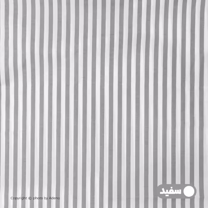 ملحفه تشک مهمان آدنو مدل راه راه کد IR90 سایز 90x190 سانتی متر