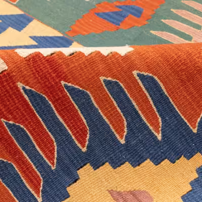 گلیم دستباف چهار و نیم متری سی پرشیا کد 171709