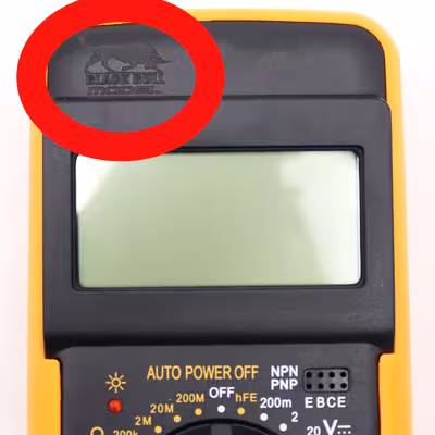 مولتی متر دیجیتال مدل بول کد YP-DIGITAL