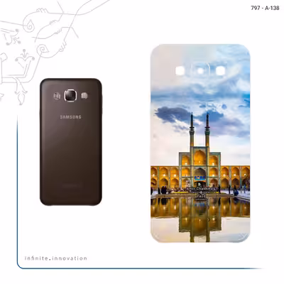 برچسب پوششی ماهوت مدل Amir Chakhmaq Square Yazd مناسب برای گوشی موبایل سامسونگ Galaxy E7