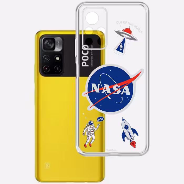کاور طرح NASA مناسب برای گوشی موبایل شیائومی Poco M4 Pro
