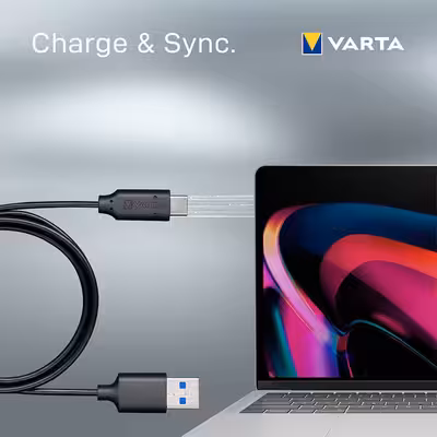 کابل تبدیل USB به USB-C وارتا مدل SPEED CHARGE طول 1 متر