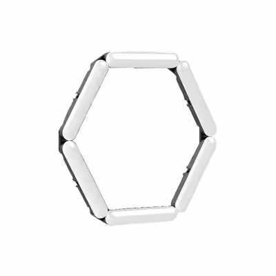 رینگ لایت مدل شش ضلعی v8