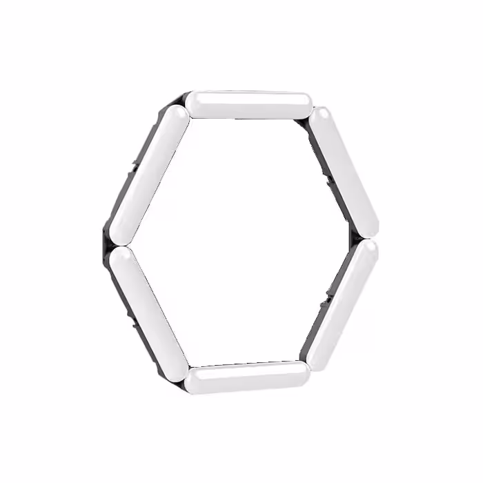 رینگ لایت مدل شش ضلعی v8