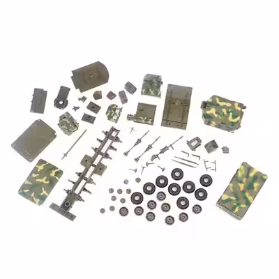 ساختنی مدل سامانه راداری و ضدموشکی S300 تامب استون