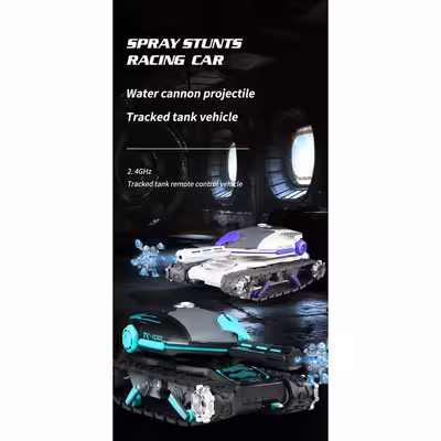 تانک بازی کنترلی مدل تیرپرتابی ژله ای کد HD5000