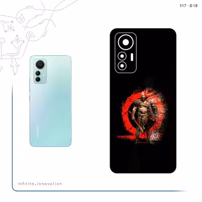 برچسب پوششی ماهوت مدل GOD_OF_WAR مناسب برای گوشی موبایل شیائومی 12 Lite