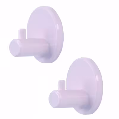 آویزحوله مدل چسبی طرح دایره بسته 2 عددی