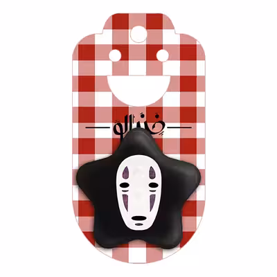 پیکسل خندالو طرح کائوناشی انیمه شهر اشباح مدل ستاره ای کد 4887