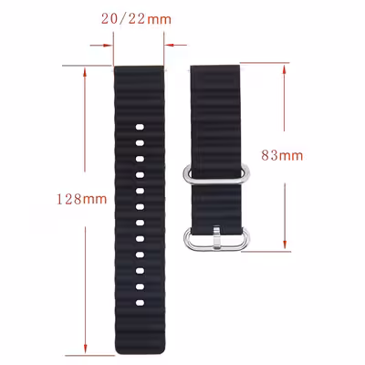 بند درمه مدل Daniel  مناسب برای ساعت هوشمند ویدینگز Steel HR 40mm 