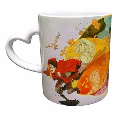 ماگ مدل دسته قلبی طرح هری پاتر کد 57