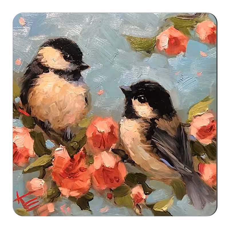 مگنت طرح چرخ‌ ریسک و شکوفه کد wmg1876