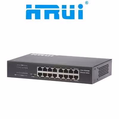 سوئیچ 16 پورت HRUI مدل HR-SWG00160D-M