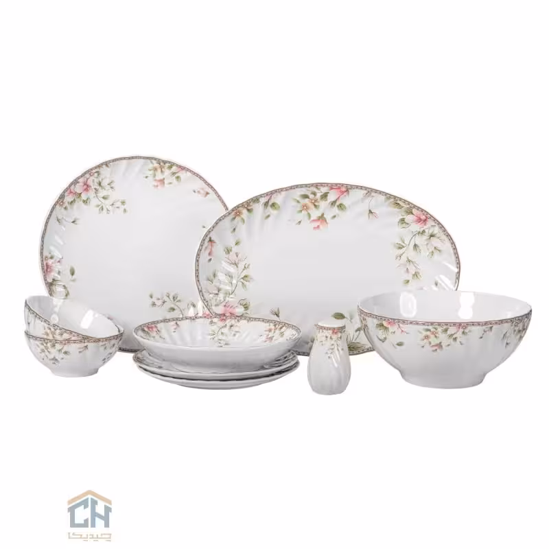 سرویس غذاخوری چینی 28 پارچه گلدکیش ست 6 نفره طرح Sweety مدل GK646383