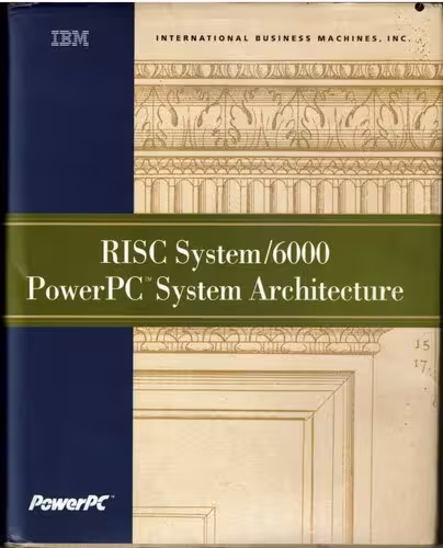 خرید و دانلود نسخه کامل کتاب RISC System/6000 PowerPC System Architecture
