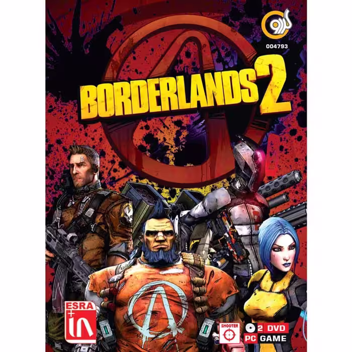 بازی Borderlands 2 2DVD گردو مناسب برای PC
