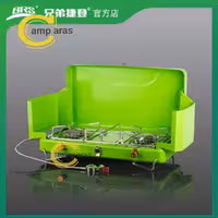 اجاق گاز تاشو دوشعله سفری بی ار اس مدل BRS-81 شلنگ دار - کمپ آراس