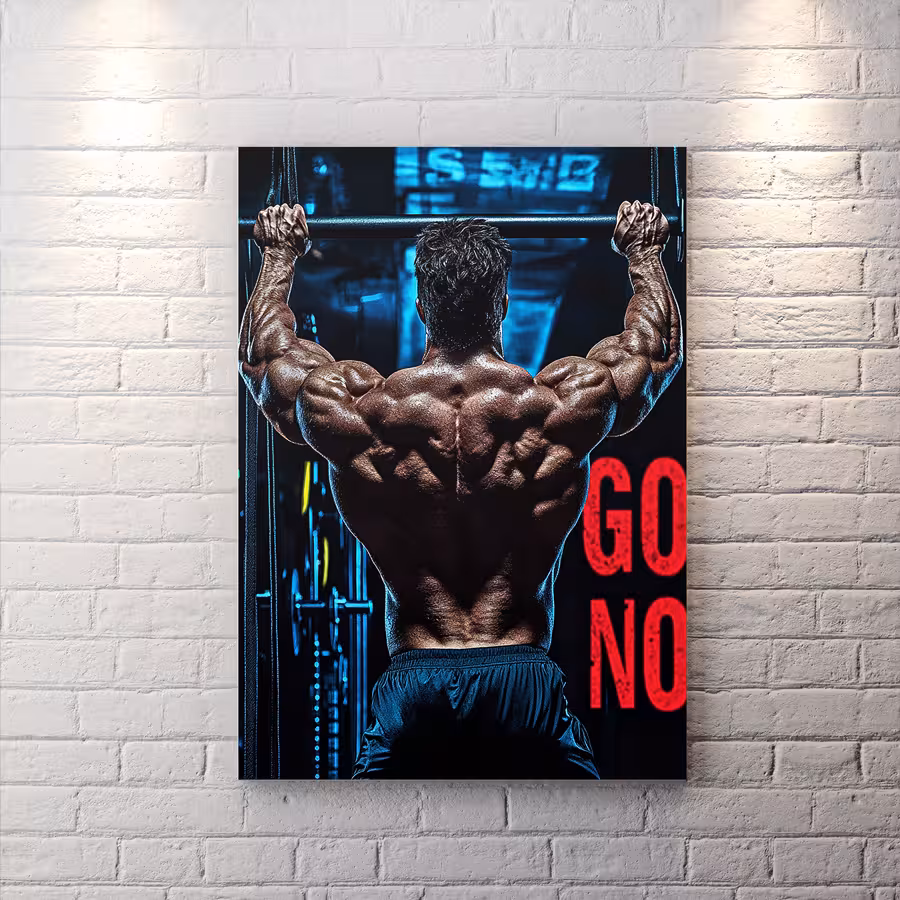 تابلو دکوراتیو باشگاه بدنسازی HQCs-2363