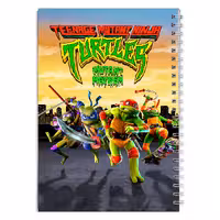 دفتر مشق کارتون لاک پشت های نینجا