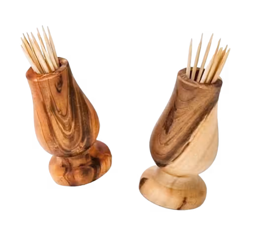 جاخلالی چوبی راش طرح جام