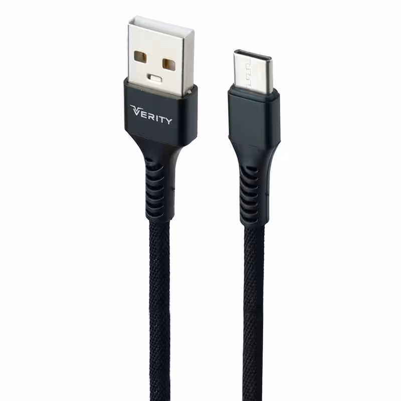 کابل تایپ سی فست شارژ Verity CB3137 1m
