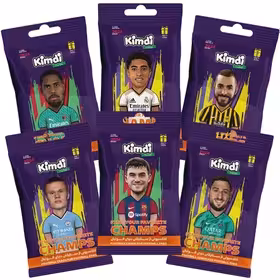 کارت بازی کیمدی فوتبالی بسته ای سری champs بسته 6 عددی -فروشگاه اینترنتی شهرکالا-