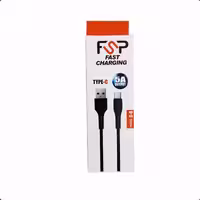 کابل شارژ FSP تایپ سی 5 امپر مدل C-8FSP type C 5 amp charging cable model C-8