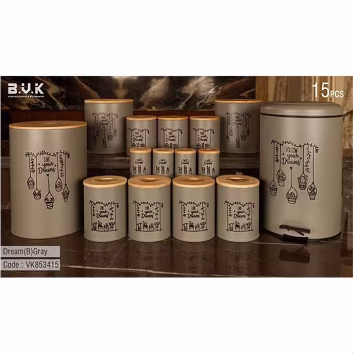 سرویس آشپزخانه 15 پارچه BVK مدل دریم کد 853415