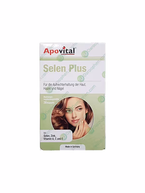 کپسول سلن پلاس آپوویتال 30 عدد – Apovital Selen Plus 30 Caps