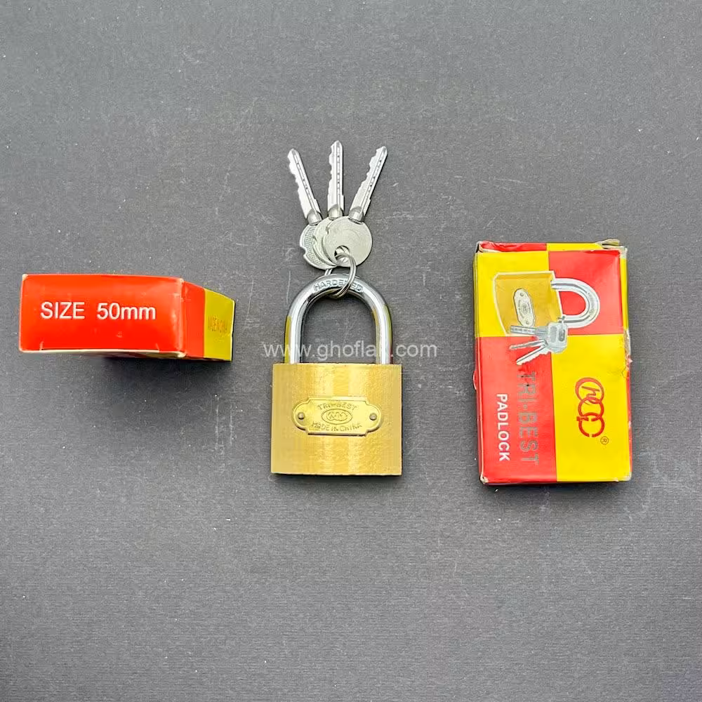قفل آویز سربی کلید 4 پر | مقاوم و ضد‌ضربه