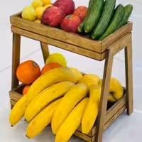استند میوه خوری چوبی