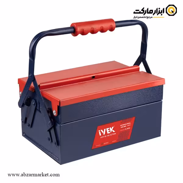 جعبه ابزار فلزی اتوماتیک ایوک 30 سانتی متر 302 مدل K-8250