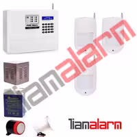 پکیج دزدگیر اماکن بیسیم مدل فایروال تلفنی F7H73