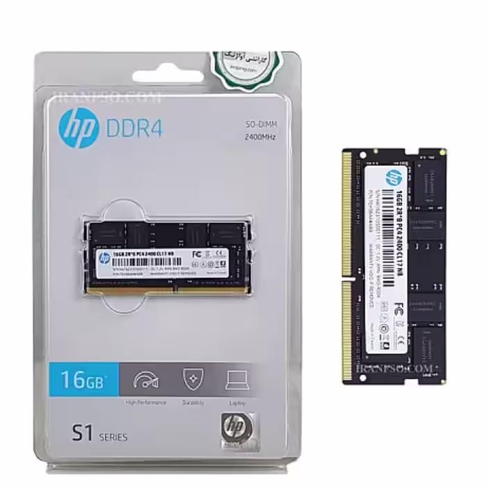 رم لپ تاپ 16 گیگ اچ پی DDR4-2400 MHZ 1.2V گارانتی آواژنگ
