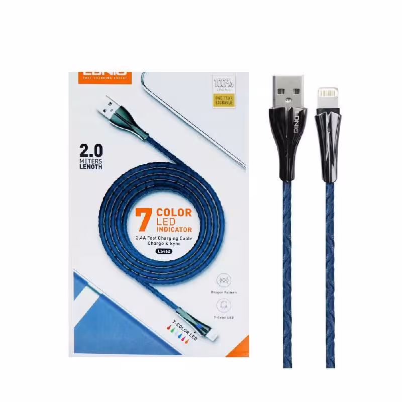 کابل آیفون الدینیو مدل LDNIO LS462 Lightning