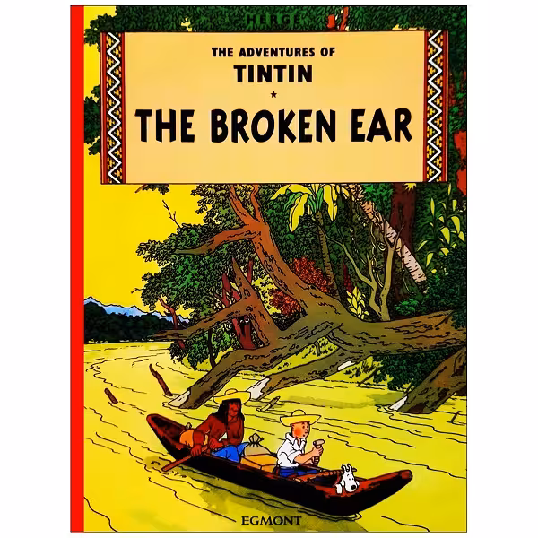 کتاب Tintin The Broken Ear