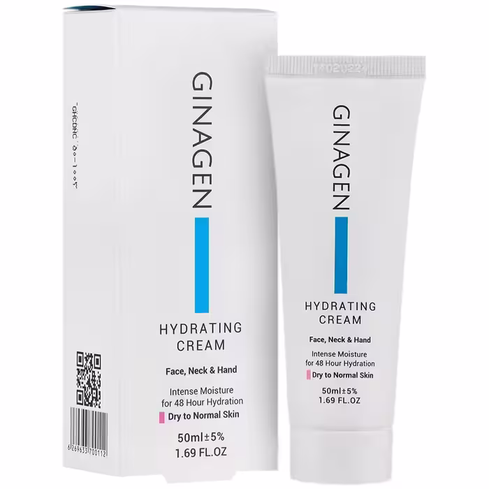 کرم آبرسان ژیناژن پوست خشک تا نرمال 50 میلی لیتر | Hydrating Cream For Dry To Normal Skin