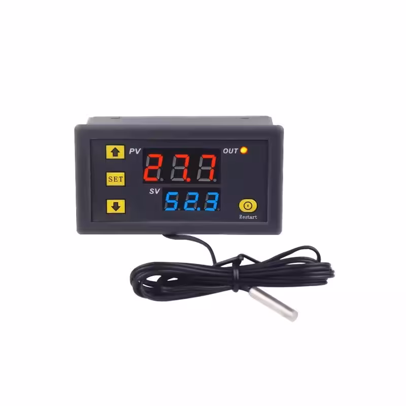 ترموستات کنترلر دما مدل W3230-24V | کالا مکس