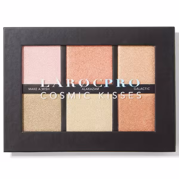 پالت هایلایتر لاروک انگلیس اصل | مدل LAROC PRO COSMIC KISSES