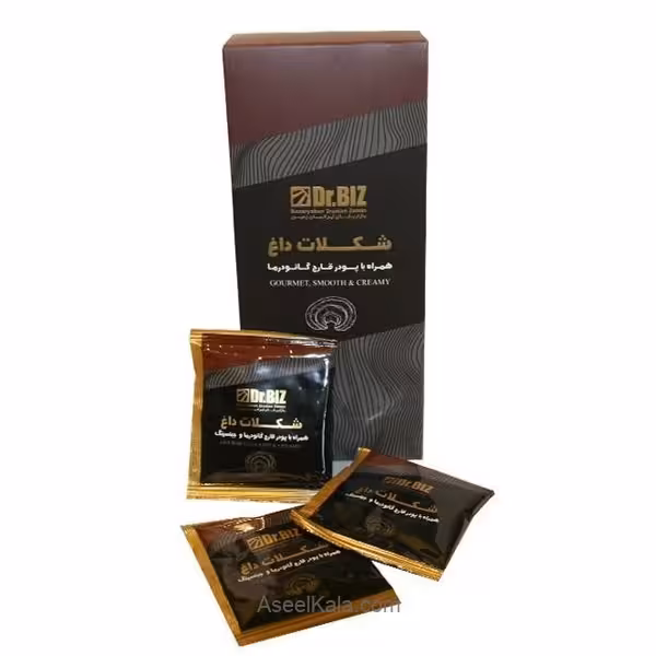 هات چاکلت گانو درما هات چاکلت گانودرما|شکلات داغ گانودرما|هات چاکلت دکتر بیز