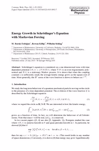 خرید و دانلود نسخه کامل کتاب Communications in Mathematical Physics - Volume 240