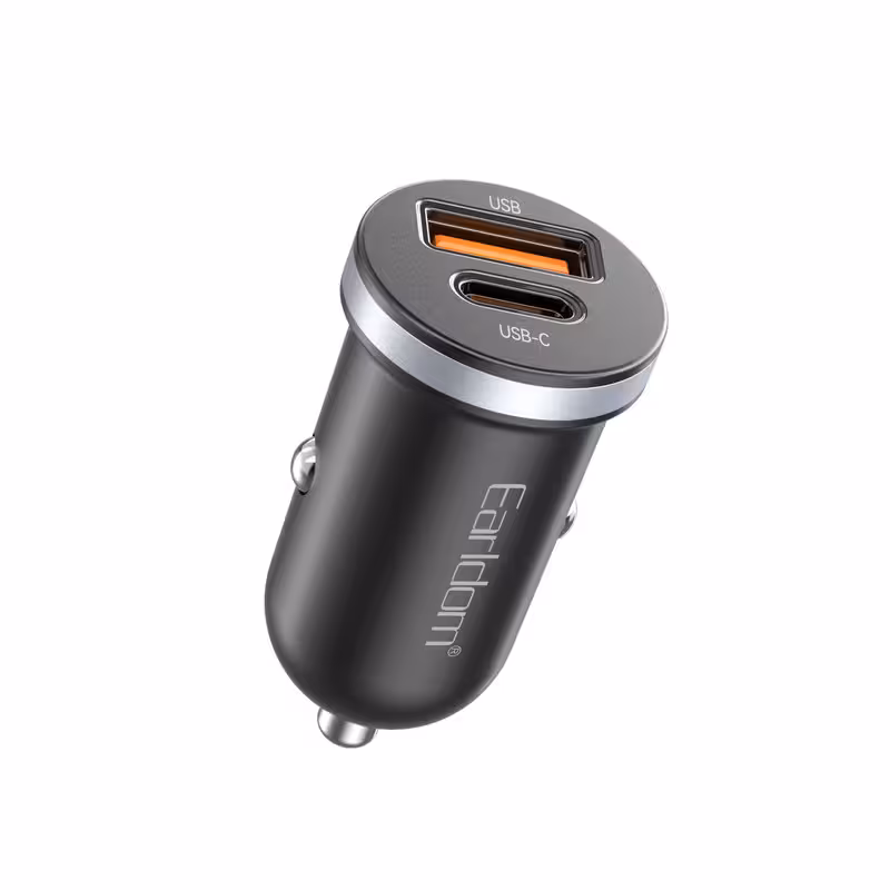 شارژر فندکی 30 واتی ارلدام مدل CC27 | کالا مکس