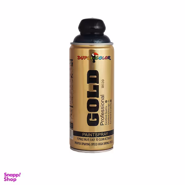 اسپری رنگ متالیک سرمه ای دوپلی کالر مدل GOLD M620 حجم 400 میلی لیتر