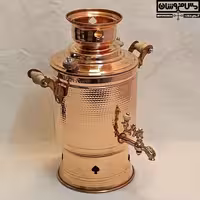 کتری مسی 2 لیتر شیردار روگازی چکشی زنجان مدل آناهیتا