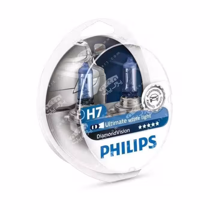 لامپ هالوژن دیاموند ویژن فیلیپس Philips Diamond Vision H7