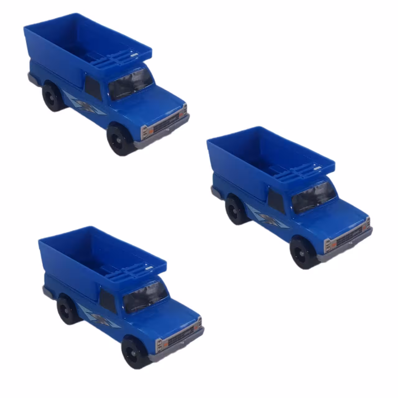 ماشین پلاستیکی ساده مدل نیسان آبی 3 عدد( رنگ آبی)
