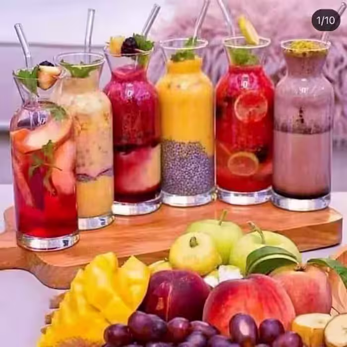 اسموتی  شیشه ای لیوان اسموتی
